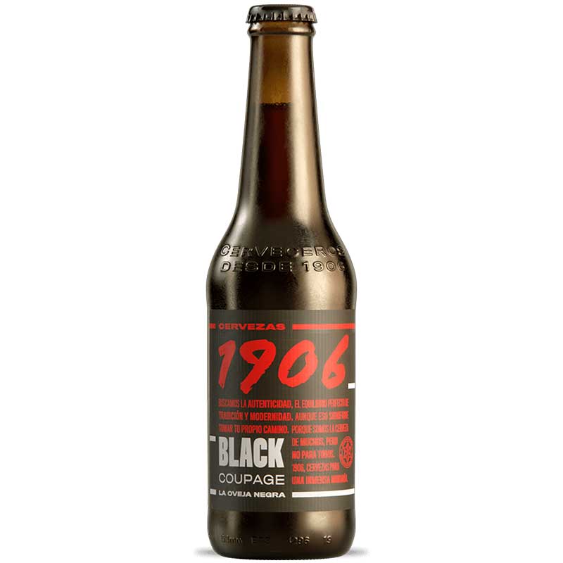 1906  Black Coupage 