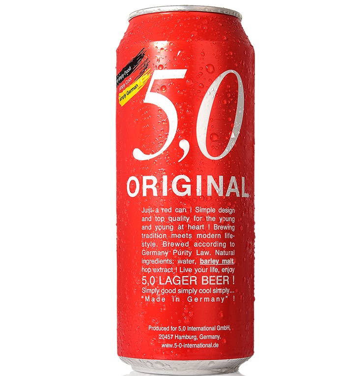 5,0 Lager  Roja