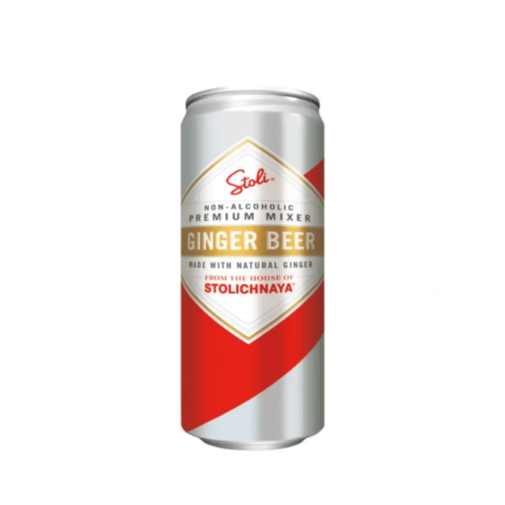 Stolichnaya Ginger Beer Lata 