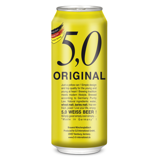 5,0 Weiss Trigo  Amarilla
