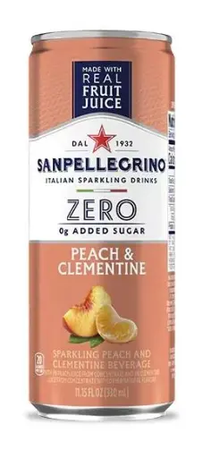 San Pellegrino Zero Peach y Clementine 