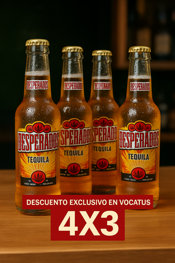 4x3 Desperado Tequila 12Oz  